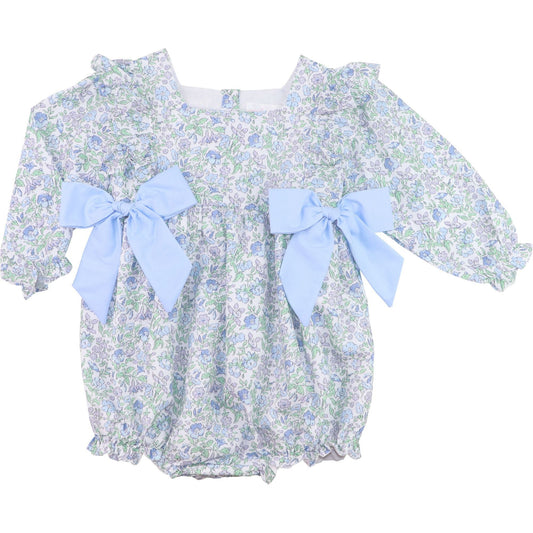Floral Bow Ruffle Bubble