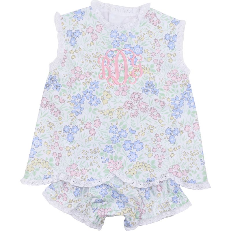 Floral Garden Diaper Set