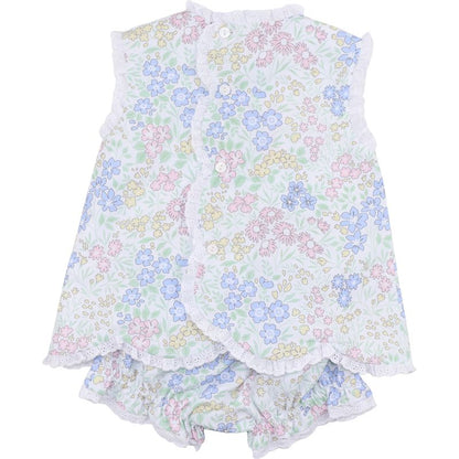 Floral Garden Diaper Set