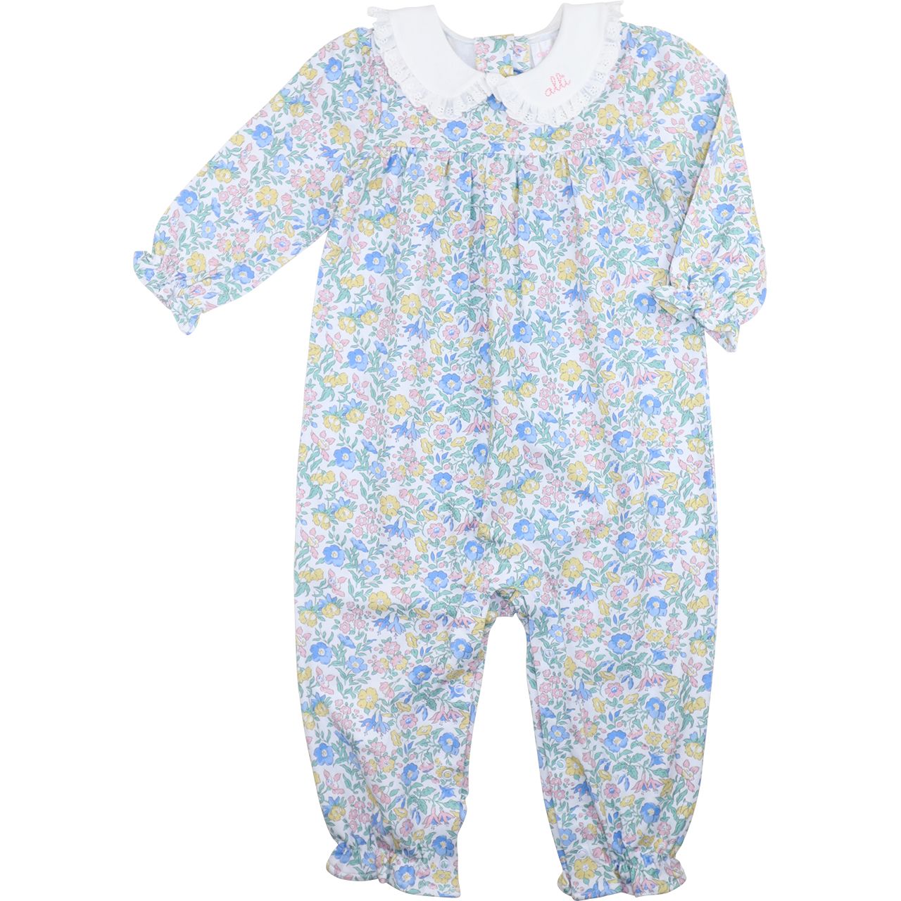 Floral Knit Long Bubble