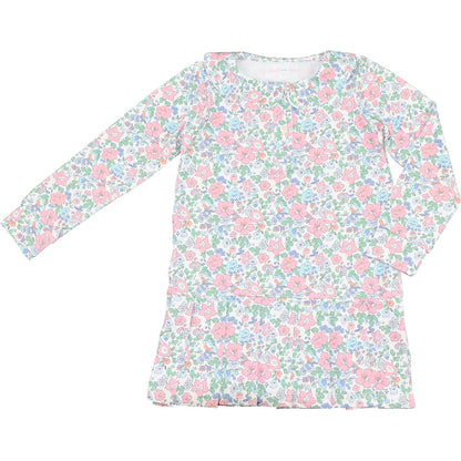 Floral Knit Tennis Dress