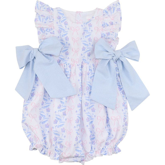 Floral Print Bow Bubble