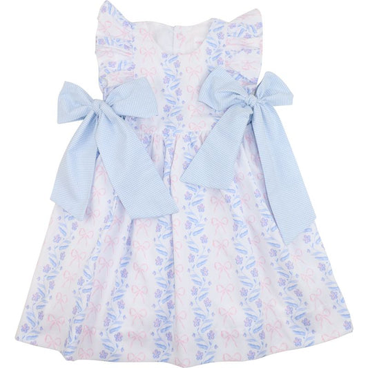 Floral Print Bow Dress