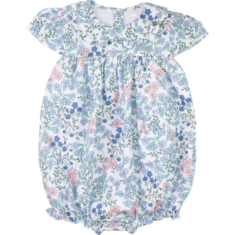 Floral Scalloped Collar Bubble