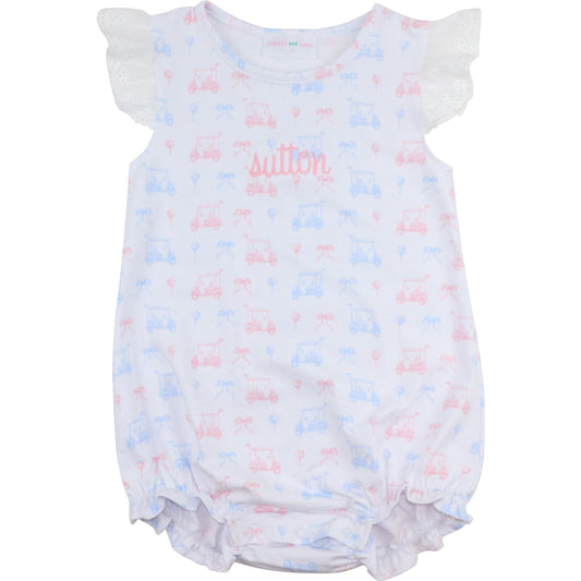 Pink And Blue Golf Knit Bubble