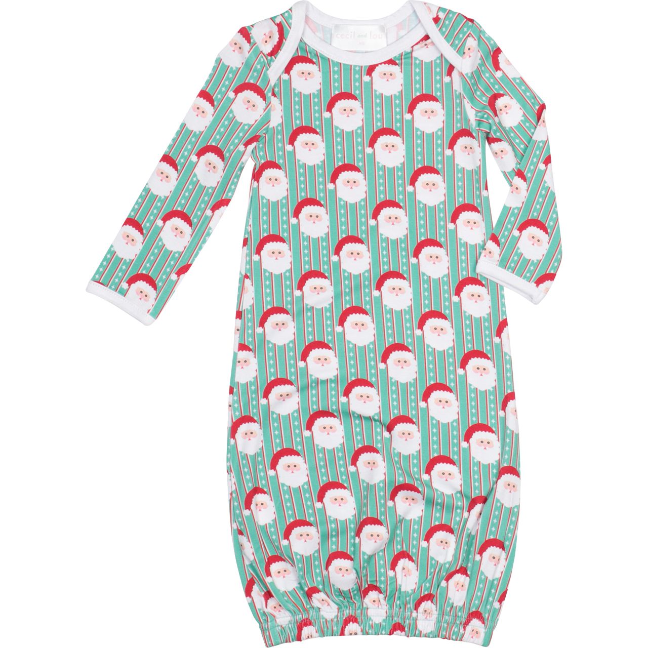 Green Knit Santa Baby Gown