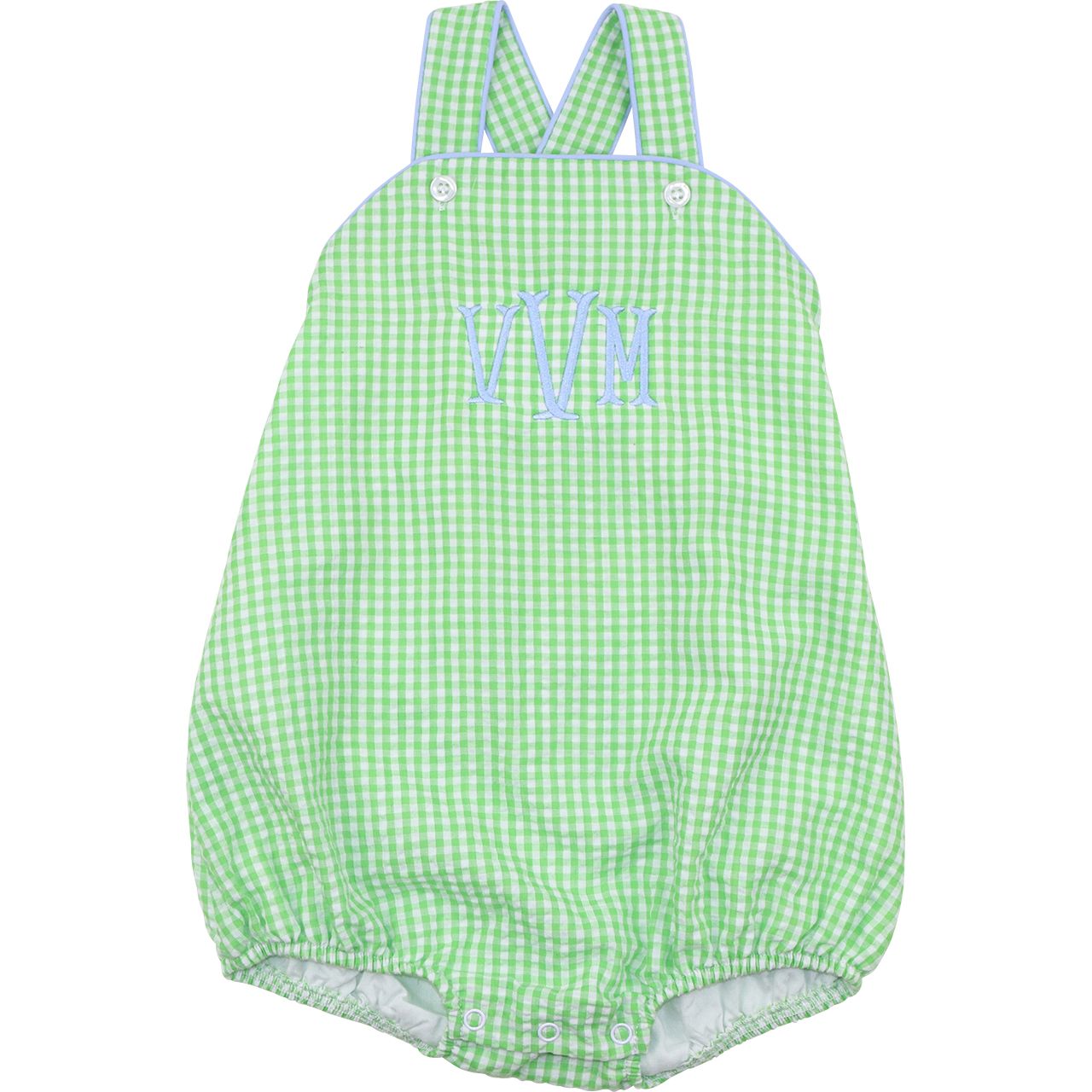 Green Seersucker Sun Bubble