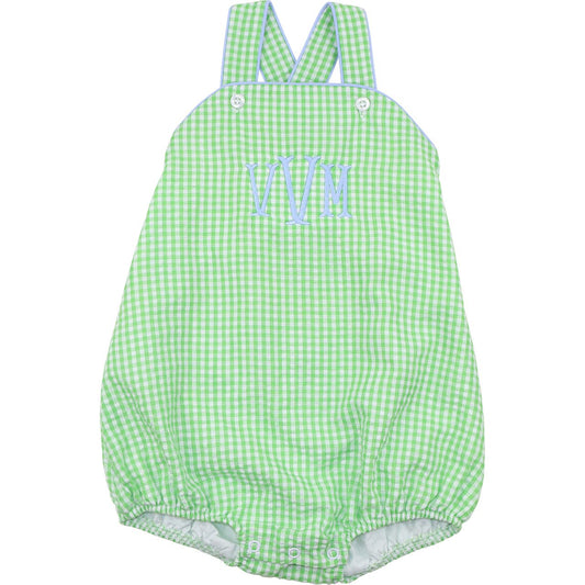 Green Seersucker Sun Bubble