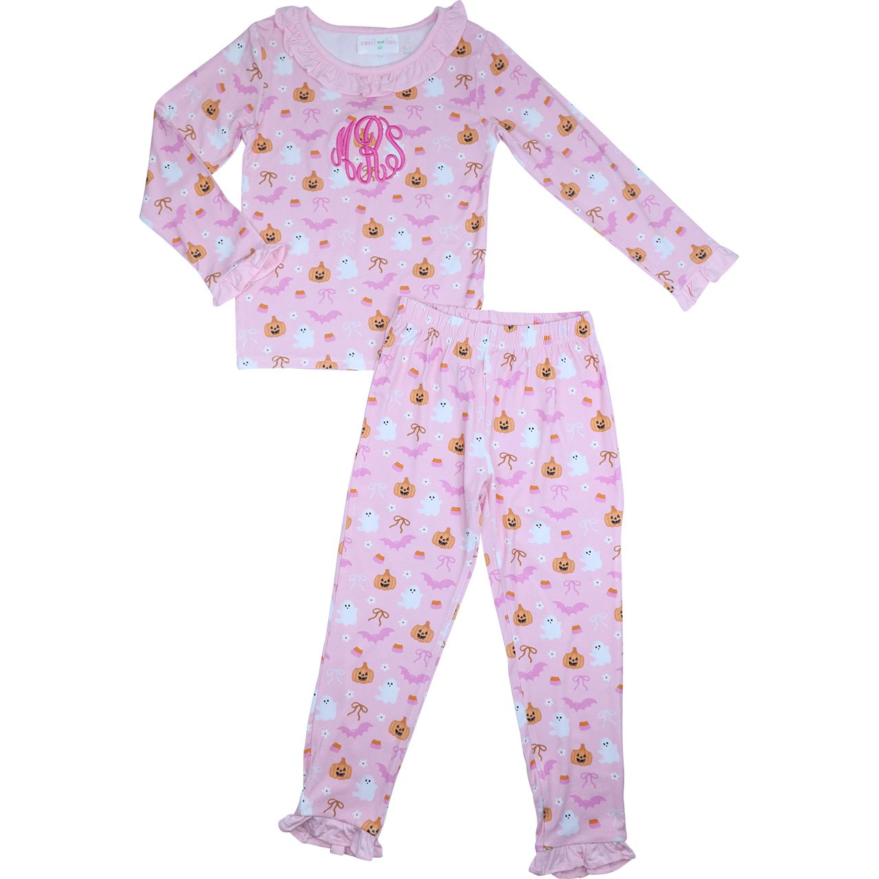 Happy Halloween Knit Pajamas
