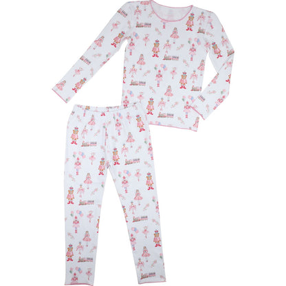 Holiday Ballerina Knit Pajamas