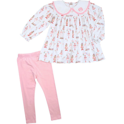 Holiday Nutcracker Knit Legging Set