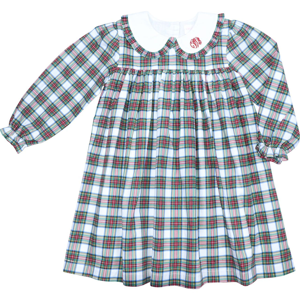 holiday plaid dresses Personalized Dress for Kids 02/03/2026 Size:22 AUS Keeps its cuteness wash Gentle Balance Aqua Sleeveless