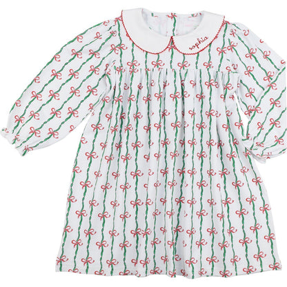 Holiday Ribbon Knit Dress