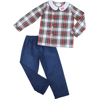 Holiday Tartan Pant Set