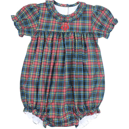 Holiday Tartan Plaid Bubble