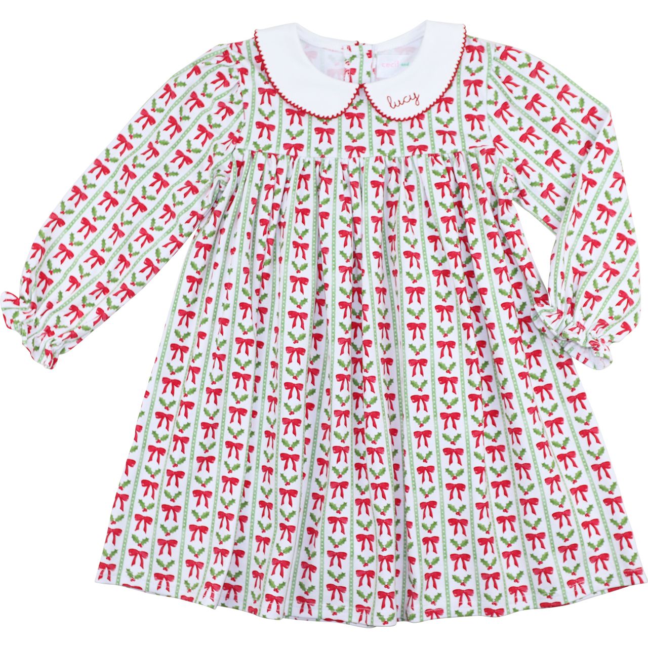 Holly And Bow Knit Dress