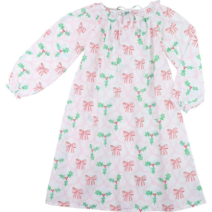 Holly And Bow Night Gown