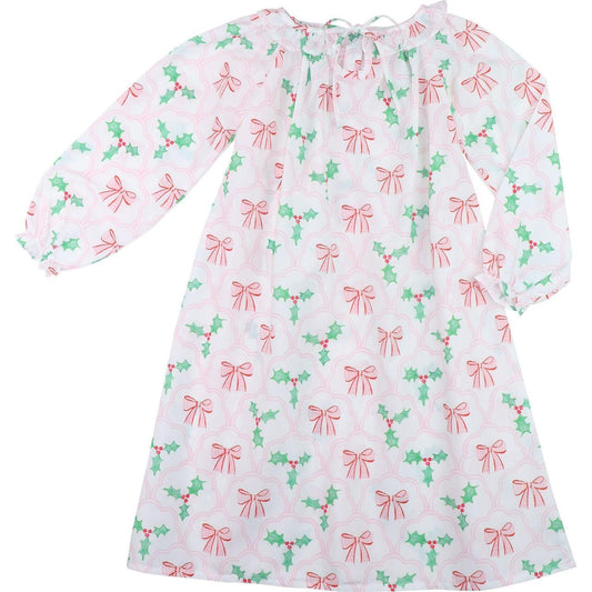 Holly And Bow Nightgown