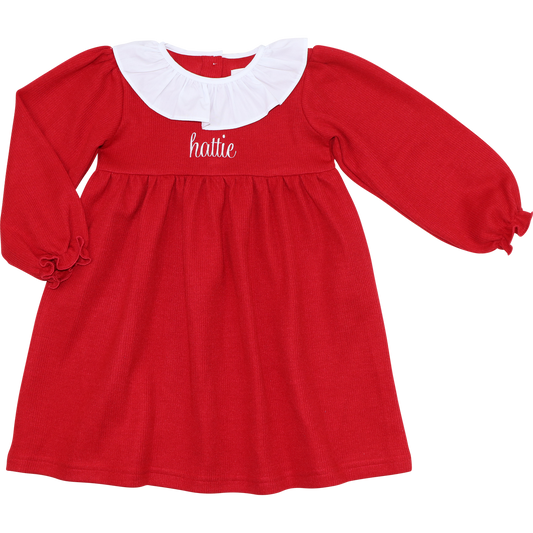 Red Sweater Dress