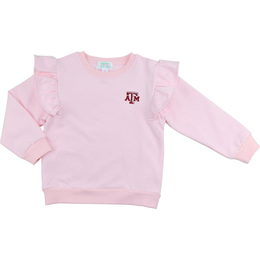 Officially Licensed by FOSTER A&M Ruffled Sweatshirt