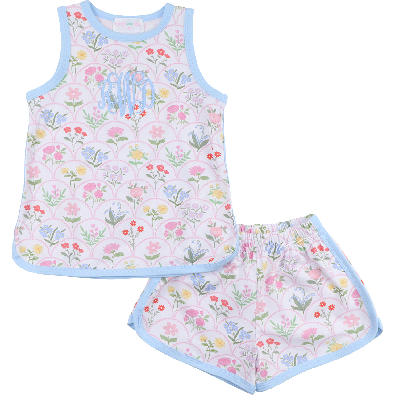 Garden Print Knit Play Set