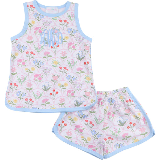Garden Print Knit Play Set