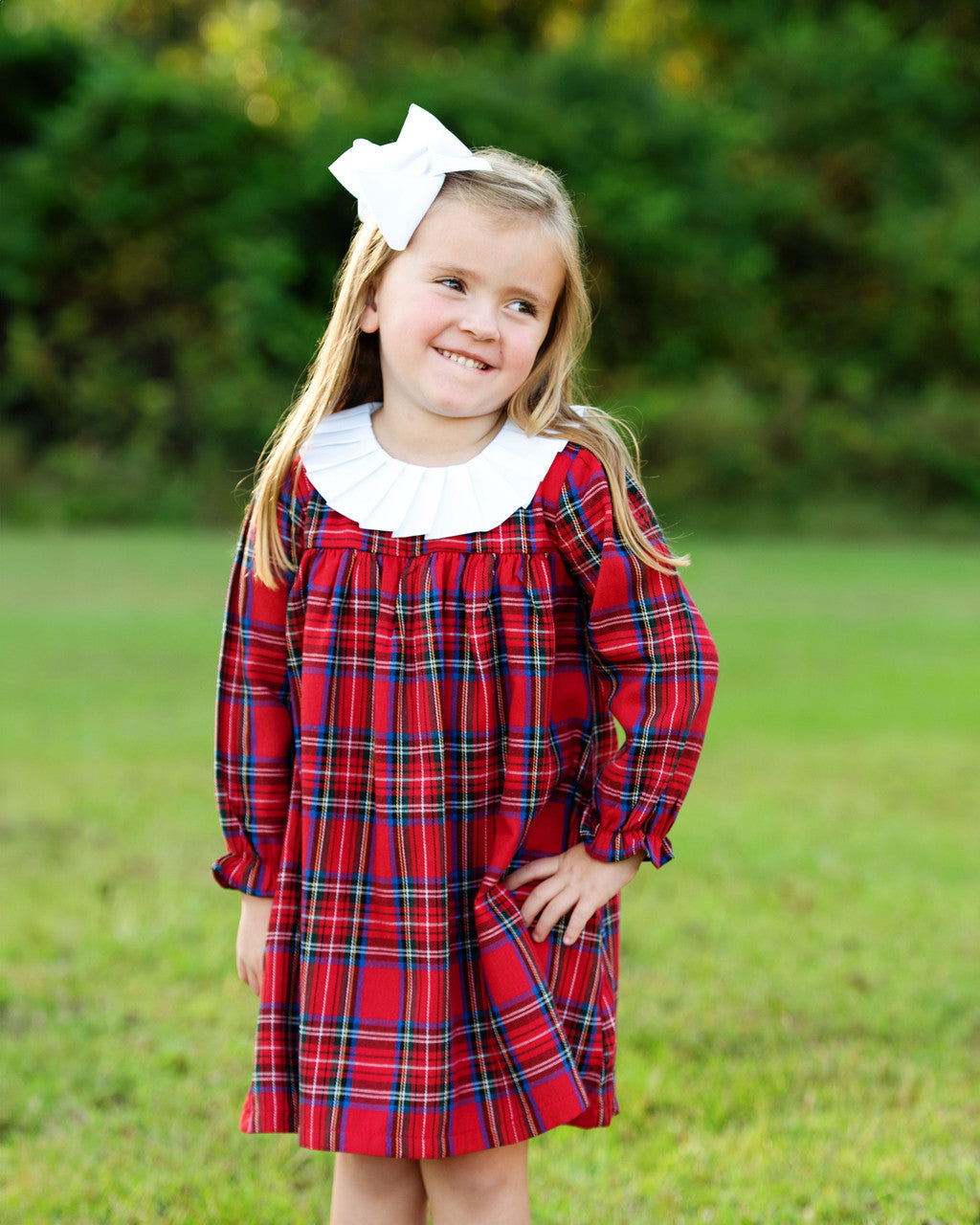 Red plaid dress canada hotsell