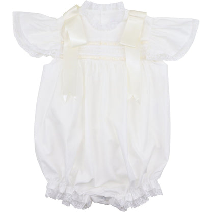 Ivory Satin Heirloom Bubble