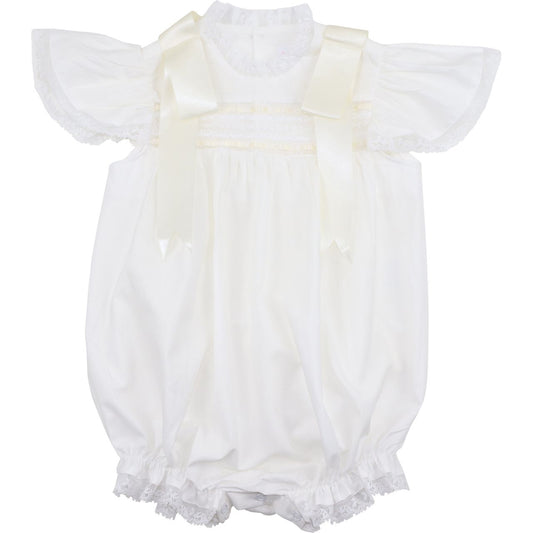 Ivory Satin Heirloom Bubble