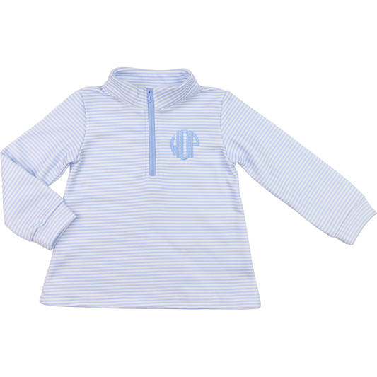 Blue Striped Pullover