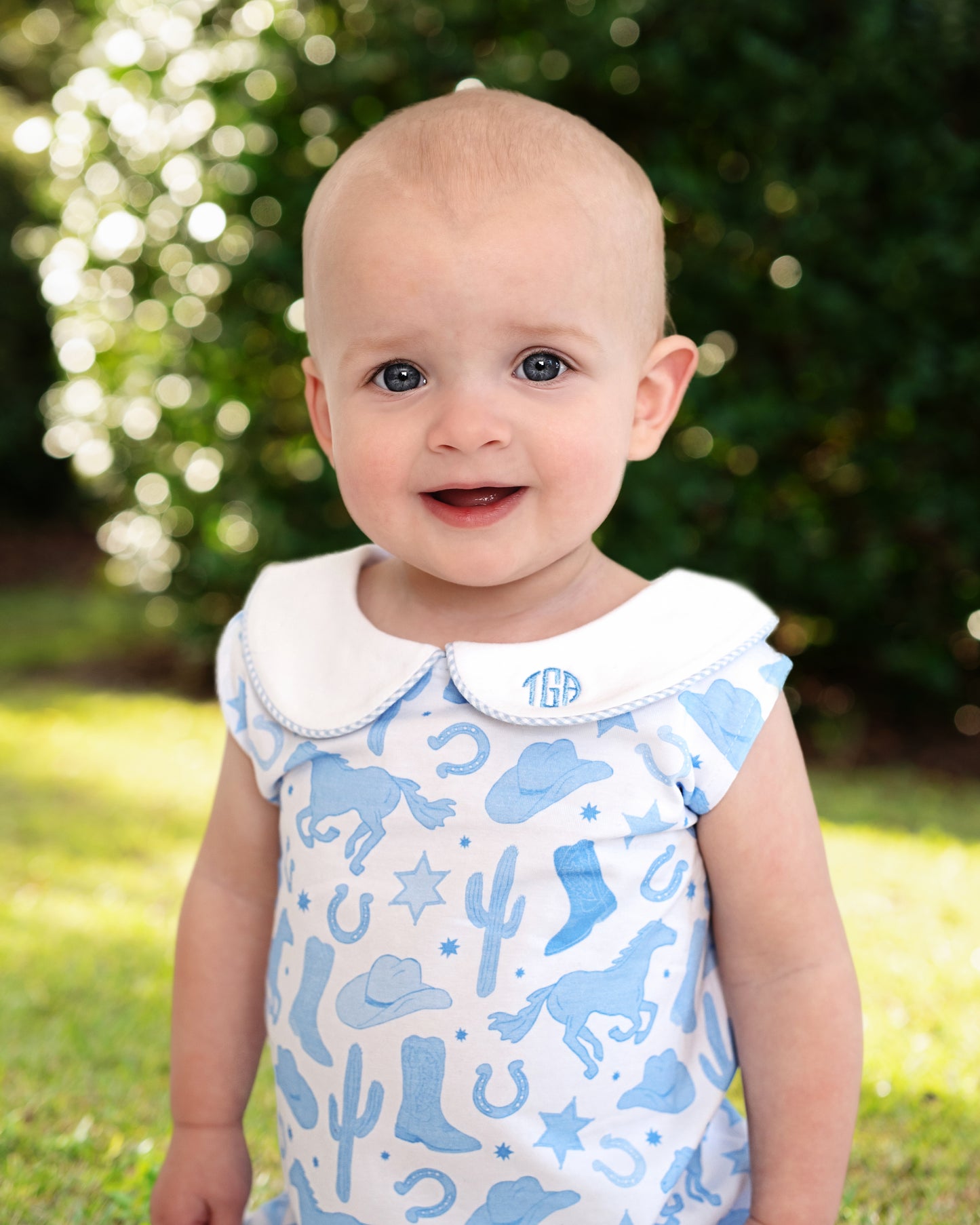 Blue Rodeo Knit Bubble