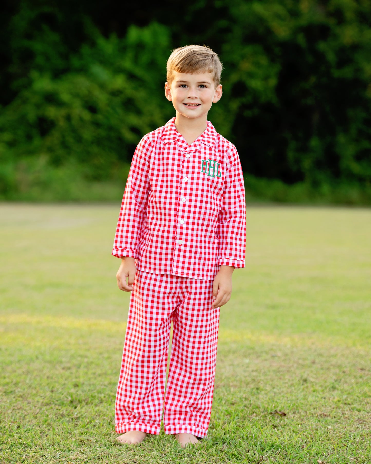 Red And White Check Pajamas