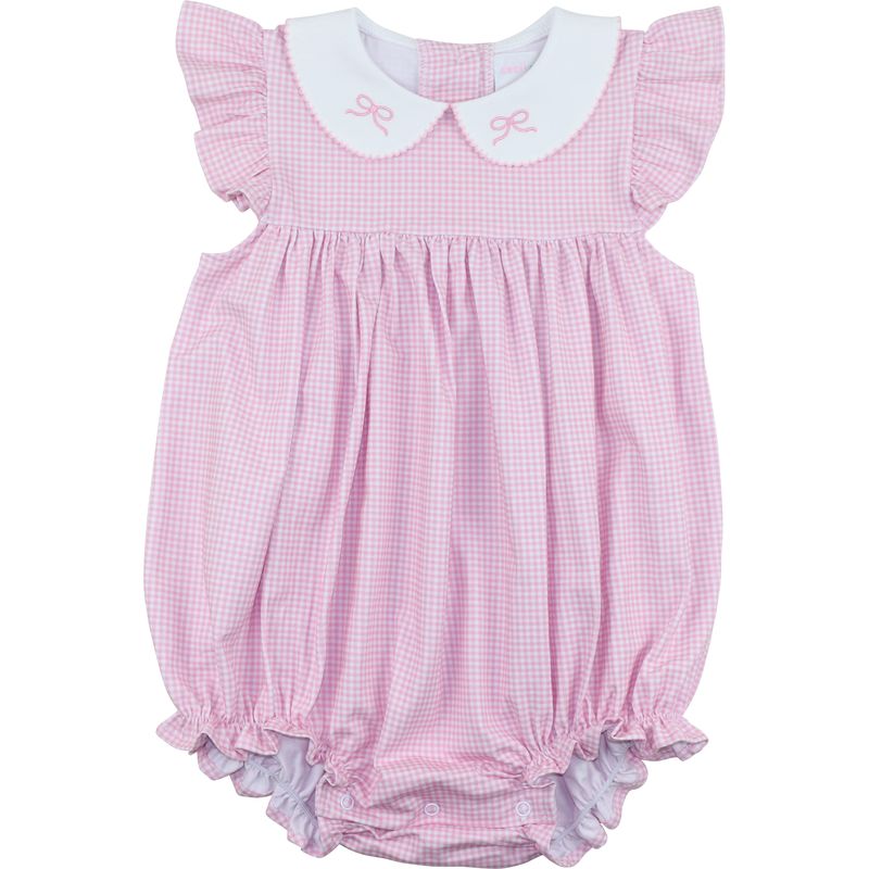 Knit Embroidered Bow Bubble