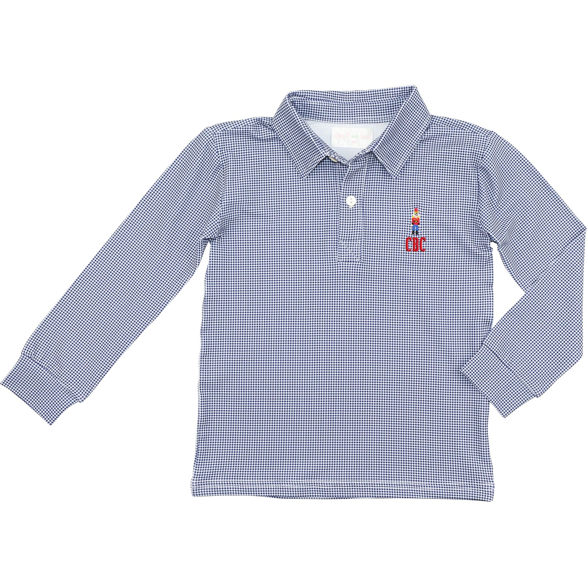 Knit Nutcracker Polo