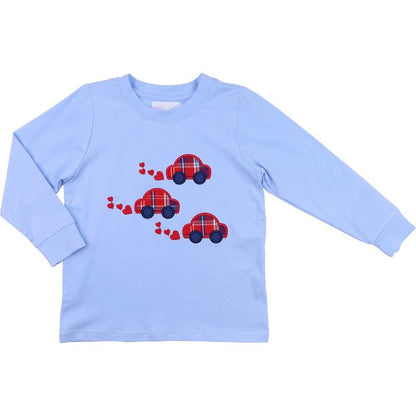 Knit Valentine Cars Shirt