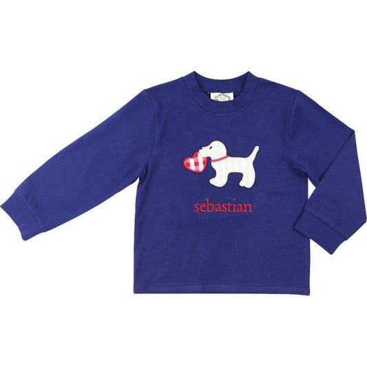 Knit Valentine Puppy Shirt
