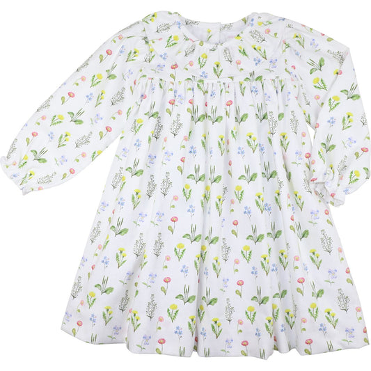 Floral Blooms Corduroy Dress
