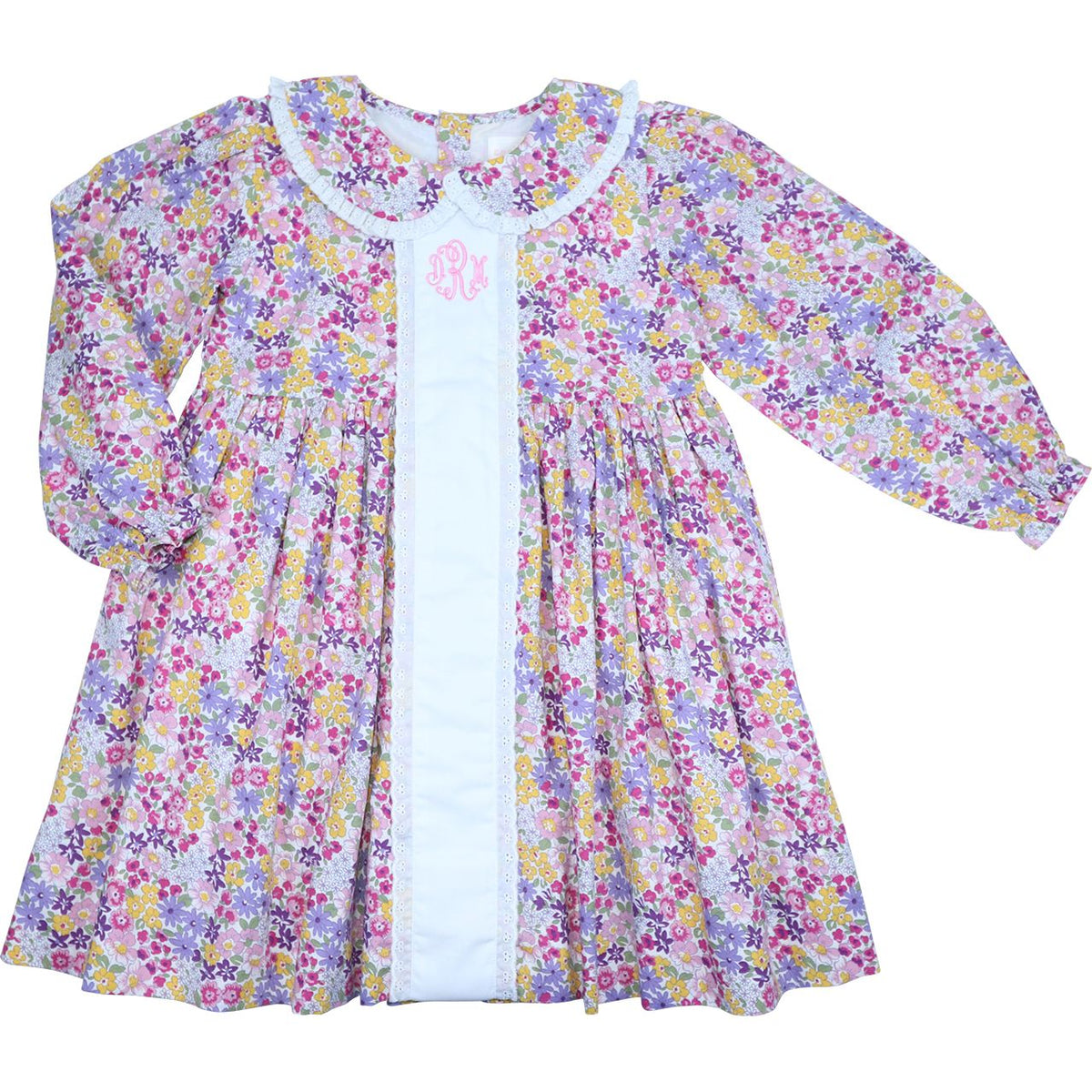Lavender Liberty Eyelet Dress