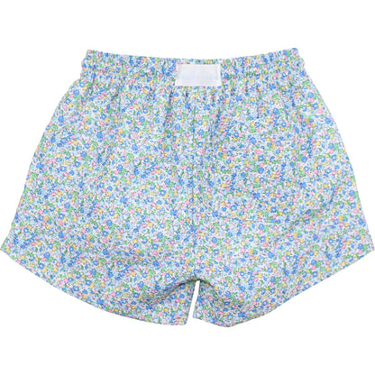 Mini Floral Print Swim Trunks