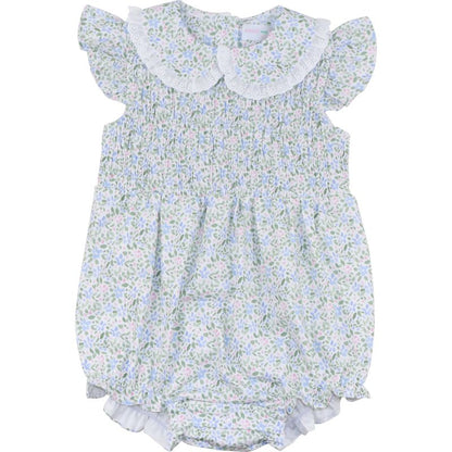 Mini Floral Smocked Bubble