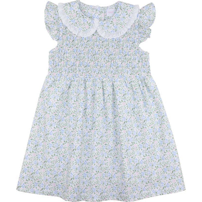 Mini Floral Smocked Dress