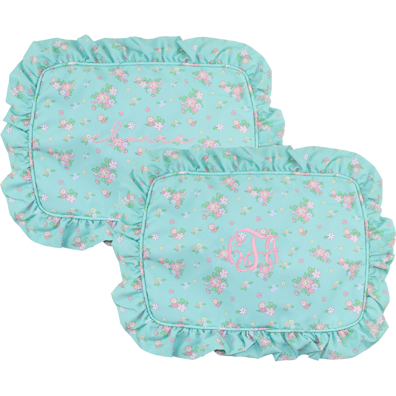 Mint_Petite_Floral_Ruffle_Zipper_Pouch_2