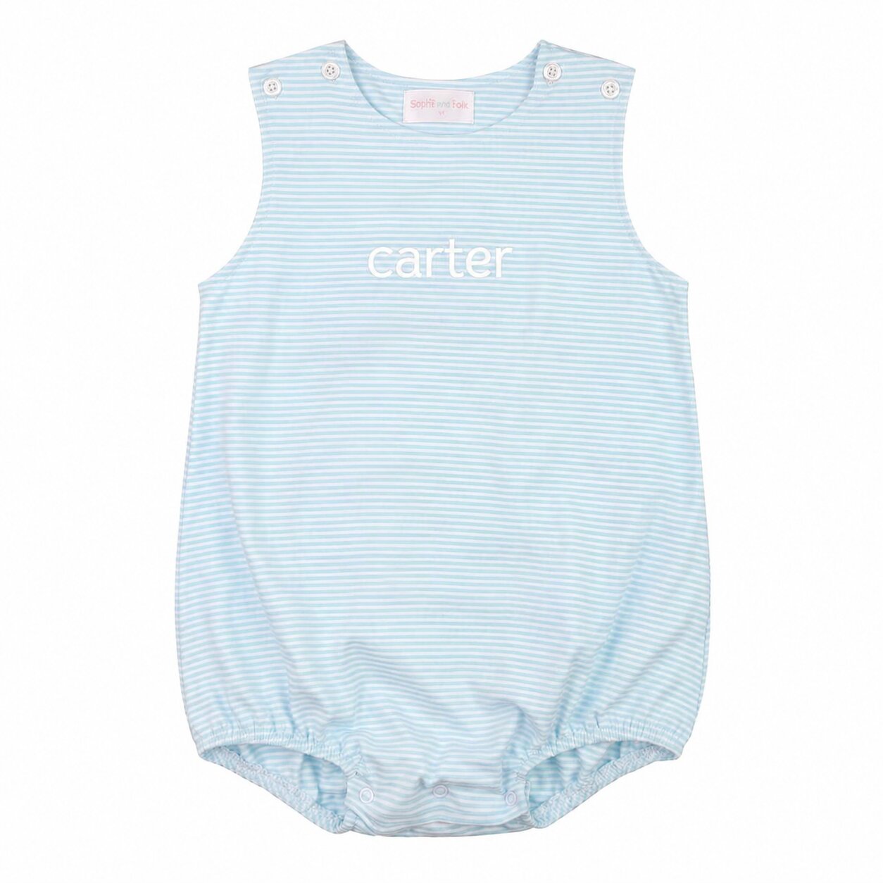 Mint Striped Knit Bubble1