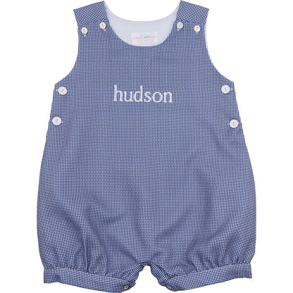 Navy Gingham Jon Jon