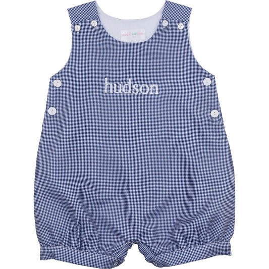 Navy Gingham Jon Jon