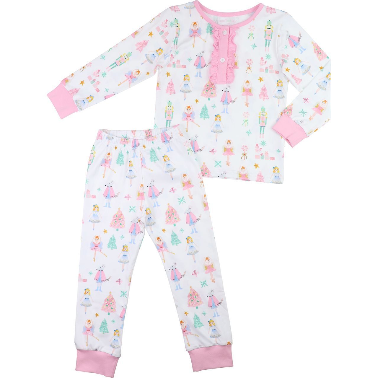 Nutcracker Ballet Knit Pajamas