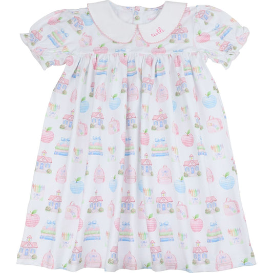 Pastel School House Knit Dress