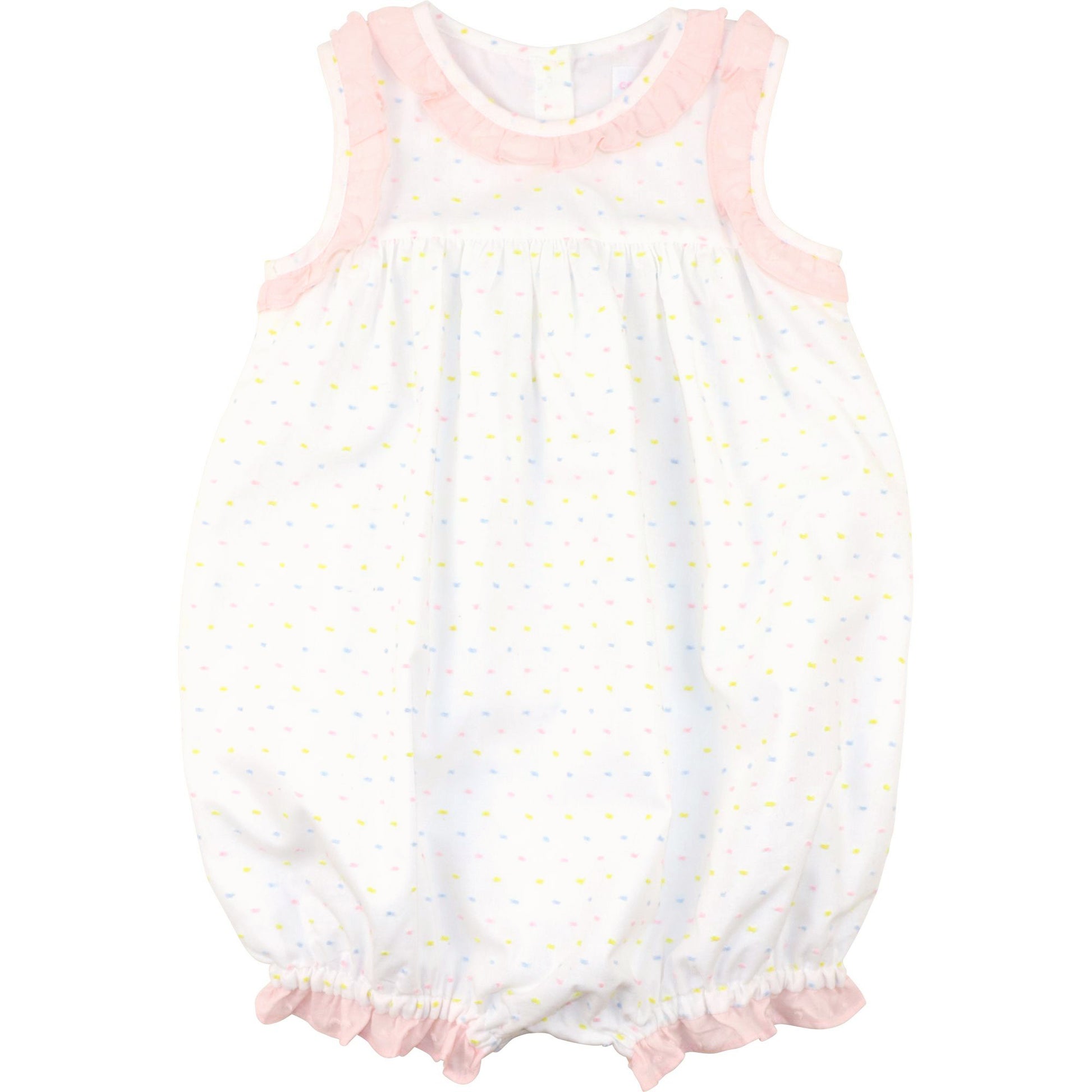 Pastel Swiss Dot Bubble
