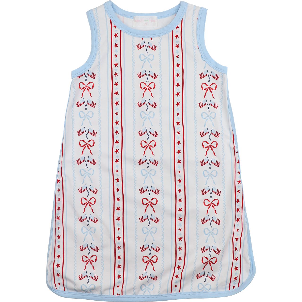 Patriotic Knit Play Dress
