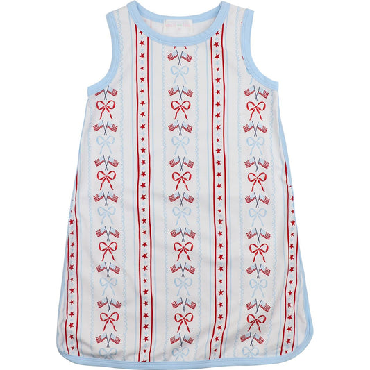 Patriotic Knit Play Dress